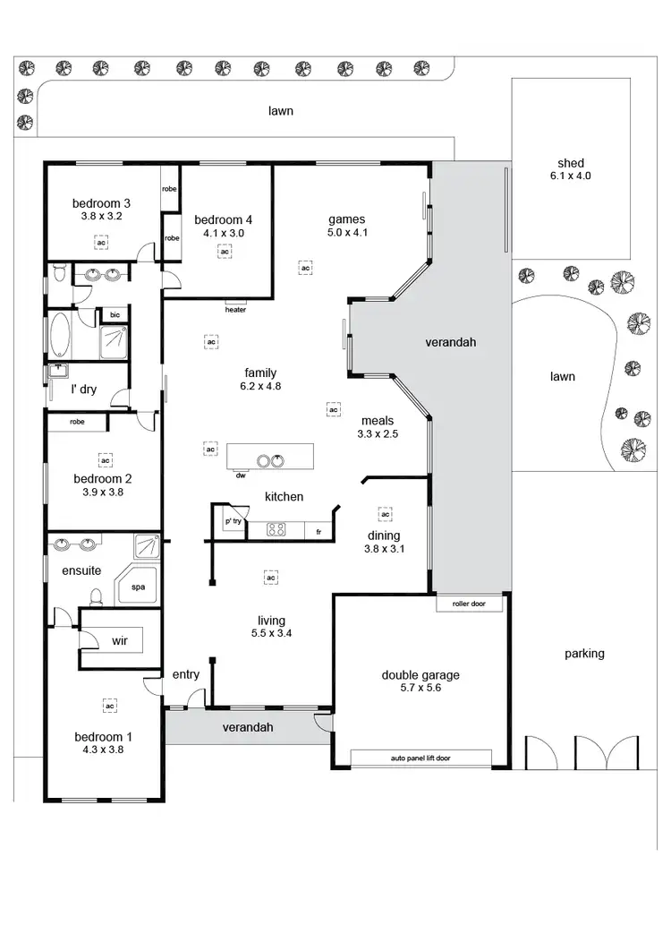 Floorplan of Homely house listing, 31 Basin Street, Aldinga Beach SA 5173
