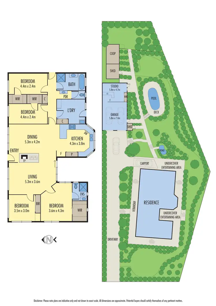 Floorplan of Homely house listing, 5 Clerke Court, Moriac VIC 3240
