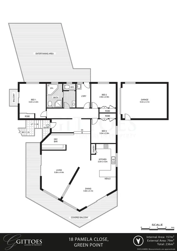 Floorplan of Homely house listing, 18 Pamela Close, Green Point NSW 2251