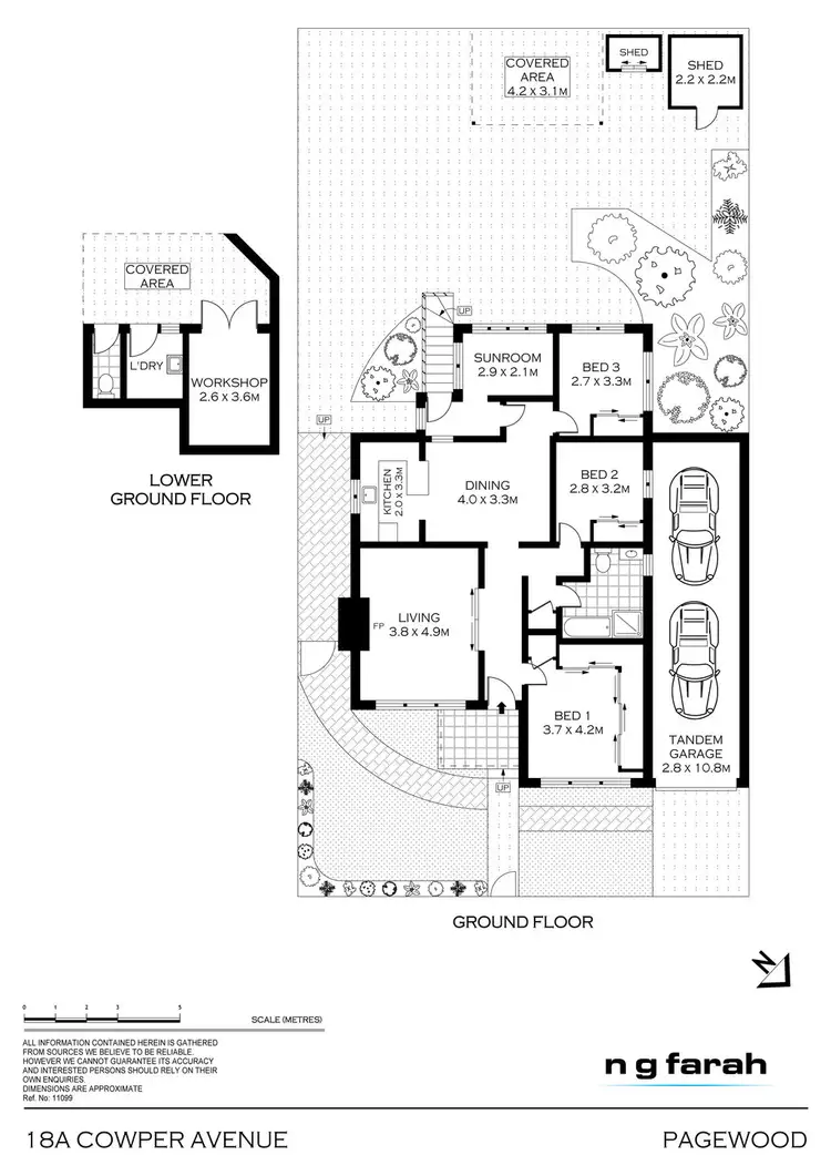 Floorplan of Homely house listing, 18a Cowper Avenue, Pagewood NSW 2035