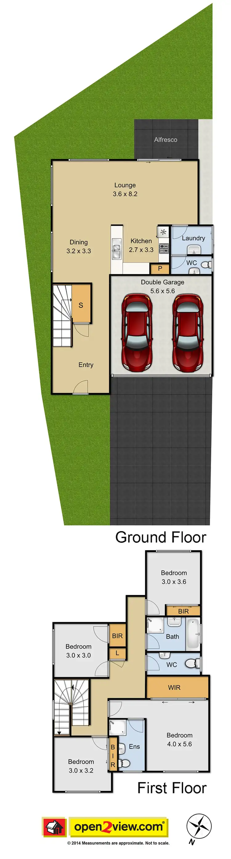 Floorplan of Homely house listing, 14 Mcguire Crescent, Bardia NSW 2565