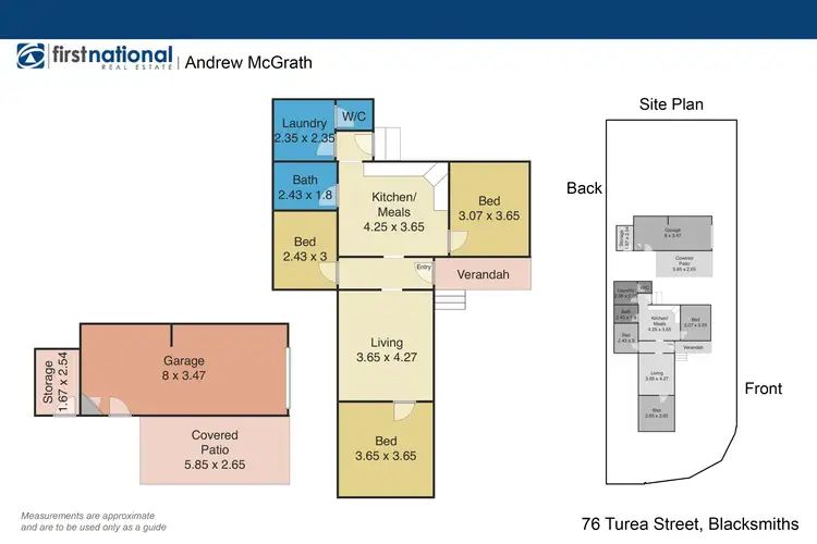 Floorplan of Homely house listing, 76 Turea Street, Blacksmiths NSW 2281