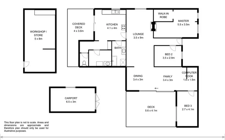 Floorplan of Homely house listing, 679 Tea Tree Road, Tea Tree TAS 7017
