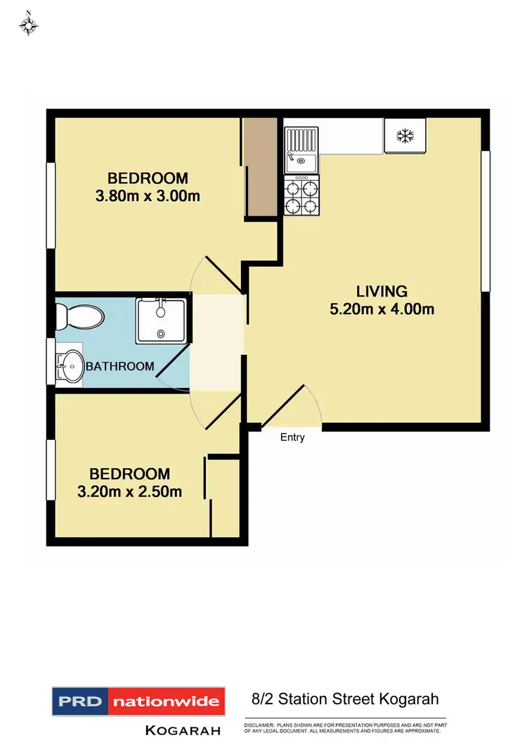 Floorplan of Homely unit listing, Unit 8/2 Station Street, Kogarah NSW 2217