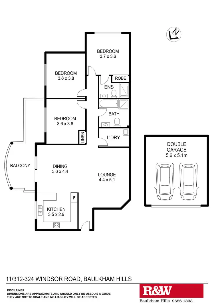 Floorplan of Homely apartment listing, Address available on request
