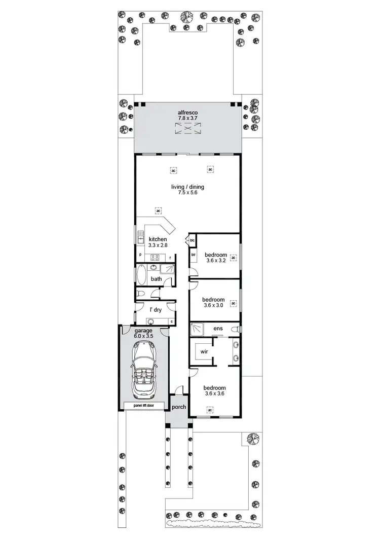 Floorplan of Homely house listing, 18A Duggan Avenue, Glengowrie SA 5044