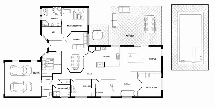Floorplan of Homely house listing, 67 Heritage Boulevard, Heritage Park QLD 4118