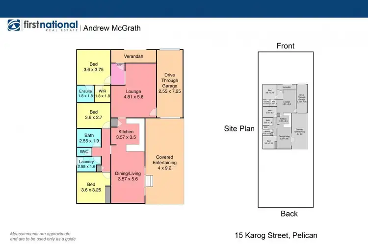 Floorplan of Homely house listing, 15 Karog Street, Pelican NSW 2281