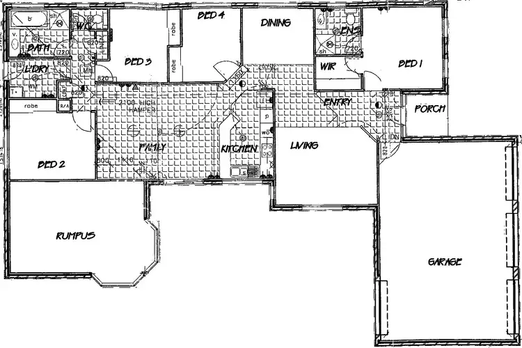 Floorplan of Homely house listing, 15 Orchardview Grove, Sunbury VIC 3429