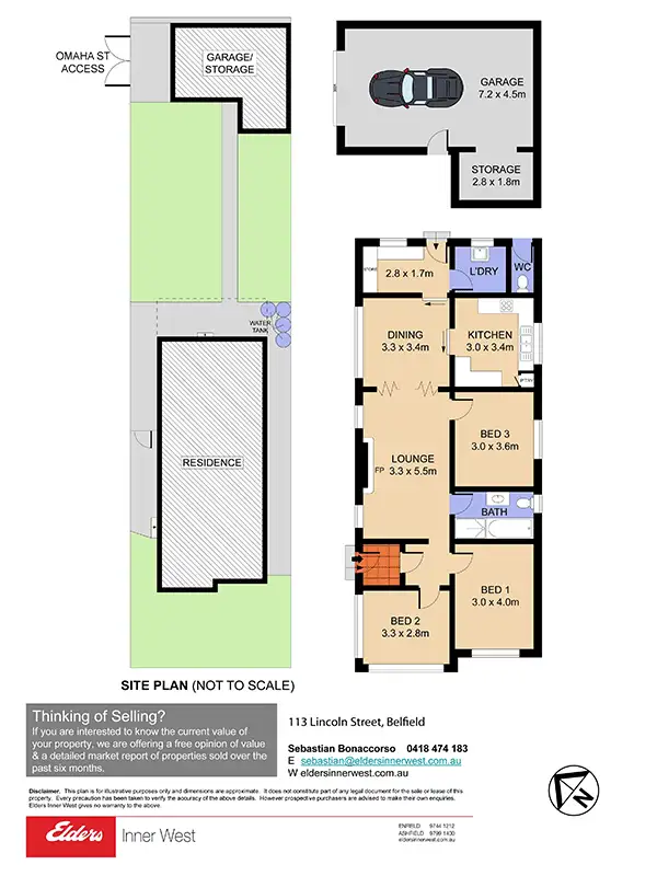 Floorplan of Homely house listing, 113 Lincoln Street, Belfield NSW 2191