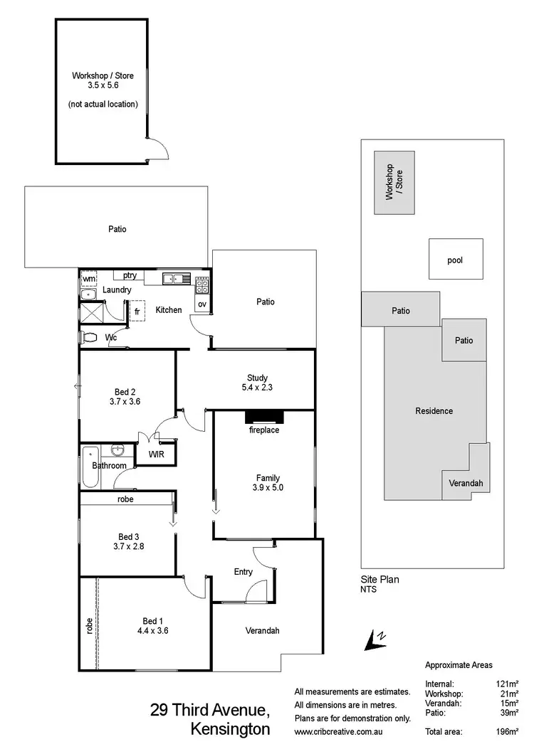 Floorplan of Homely house listing, 29 Third Avenue, Kensington WA 6151