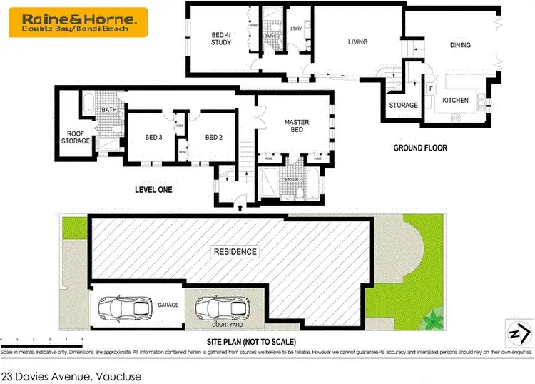 Floorplan of Homely house listing, 23 Davies Avenue, Vaucluse NSW 2030