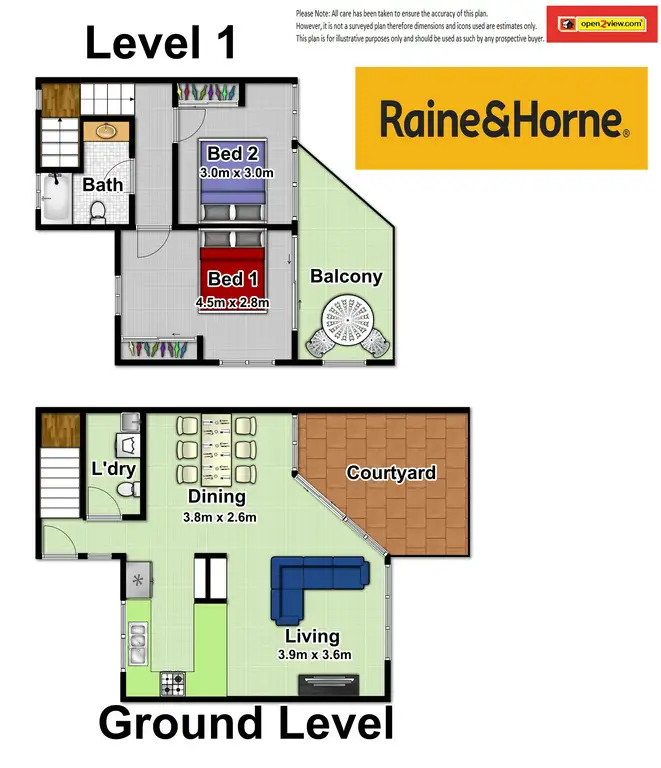 Floorplan of Homely unit listing, 6/11 Tropic Court, Port Douglas QLD 4877