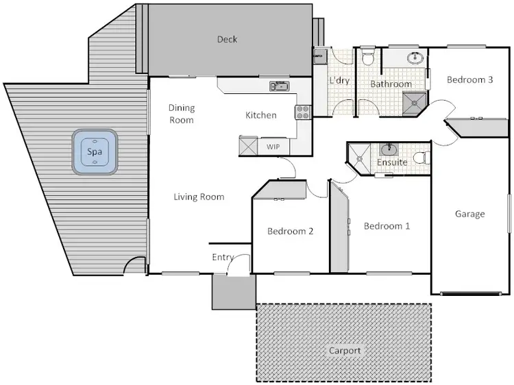 Floorplan of Homely townhouse listing, 2/101 Britten-Jones Drive, Holt ACT 2615