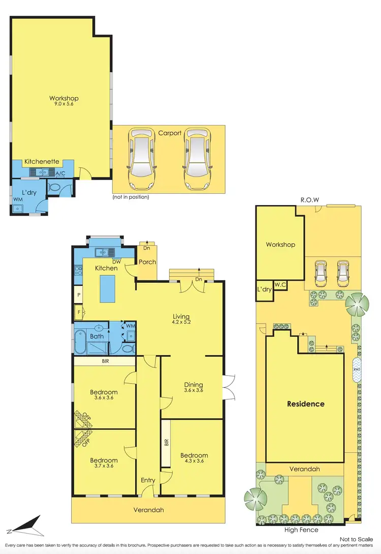 Floorplan of Homely house listing, 225 Gordon Street, Footscray VIC 3011