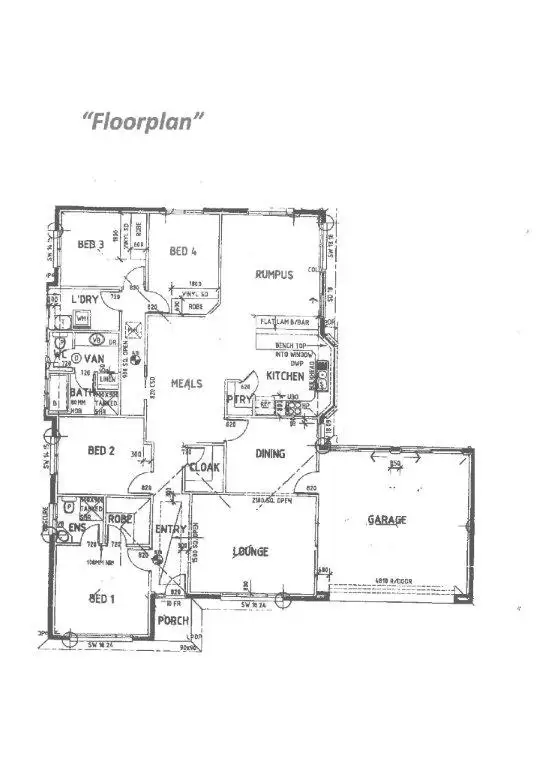 Floorplan of Homely house listing, 78 Glover Road, Two Wells SA 5501