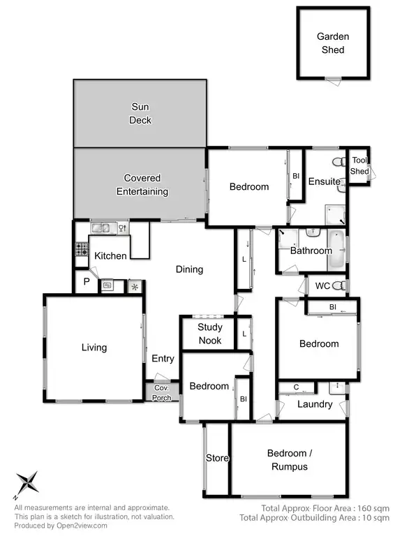 Floorplan of Homely house listing, 2 Goodenia Place, Kingston TAS 7050