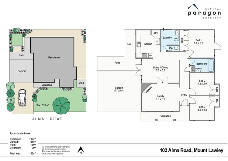 Floorplan of Homely house listing, 102 Alma Road, Mount Lawley WA 6050