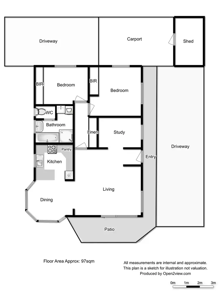 Floorplan of Homely house listing, 11 Fairway Drive, Kingston TAS 7050