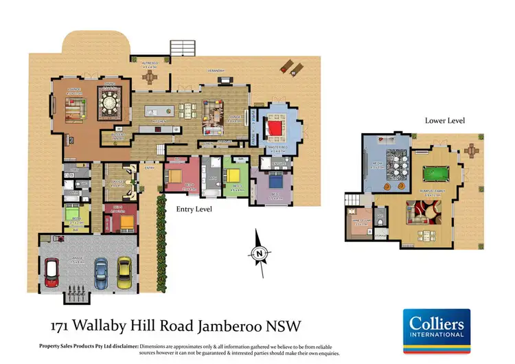 Floorplan of Homely house listing, 171 Wallaby Hill Road, Jamberoo NSW 2533