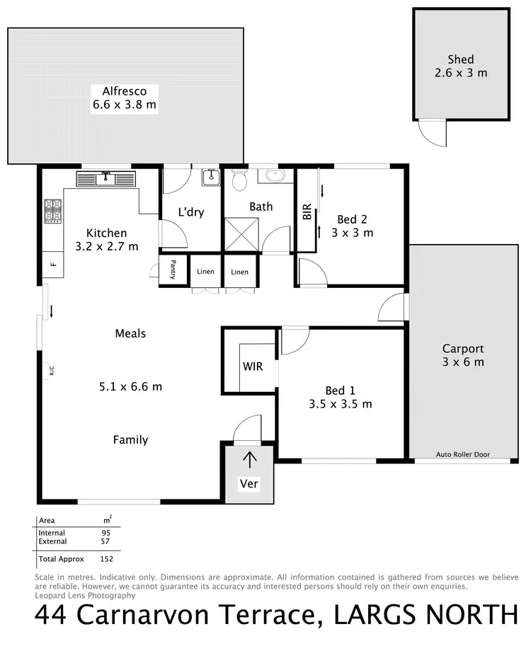 Floorplan of Homely house listing, 44 Carnarvon Terrace, Largs North SA 5016