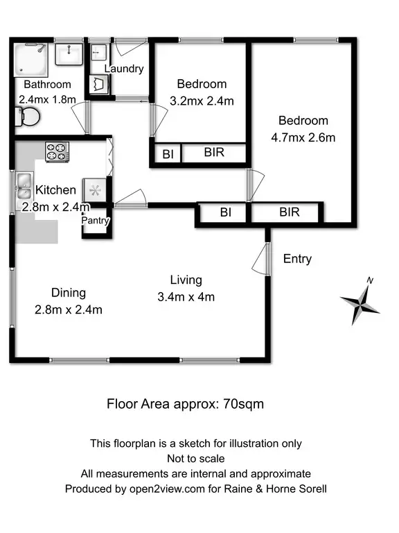 Floorplan of Homely unit listing, 5-11 Toongabbie Street, Midway Point TAS 7171