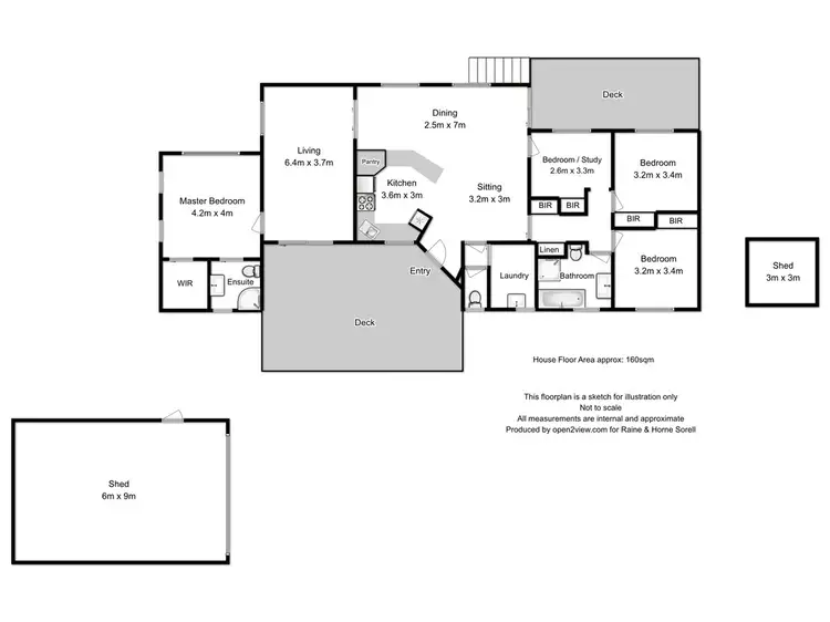 Floorplan of Homely house listing, 10 Lakeland Drive, Forcett TAS 7173