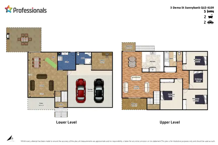Floorplan of Homely house listing, 3 Dema Street, Sunnybank QLD 4109