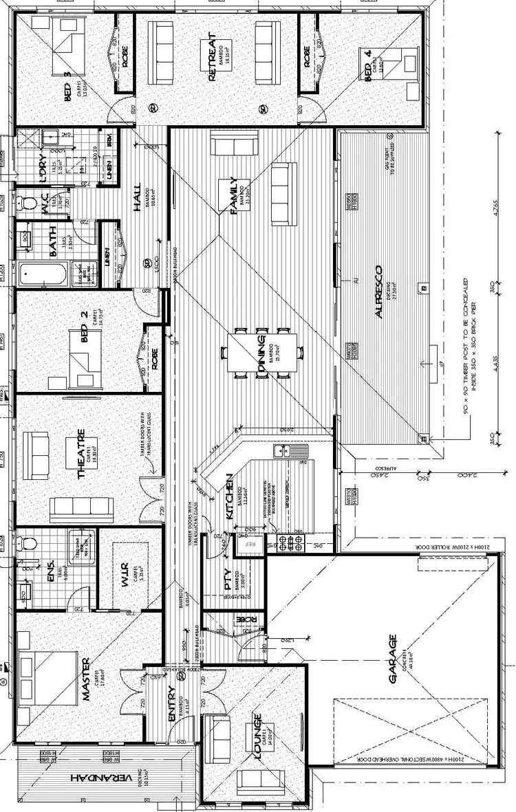 Floorplan of Homely house listing, 21 Benalla Avenue, Eynesbury VIC 3338