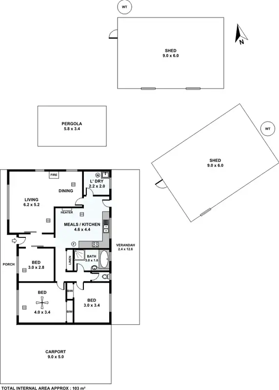 Floorplan of Homely house listing, 237 Upper Penneys Hill Road, Onkaparinga Hills SA 5163