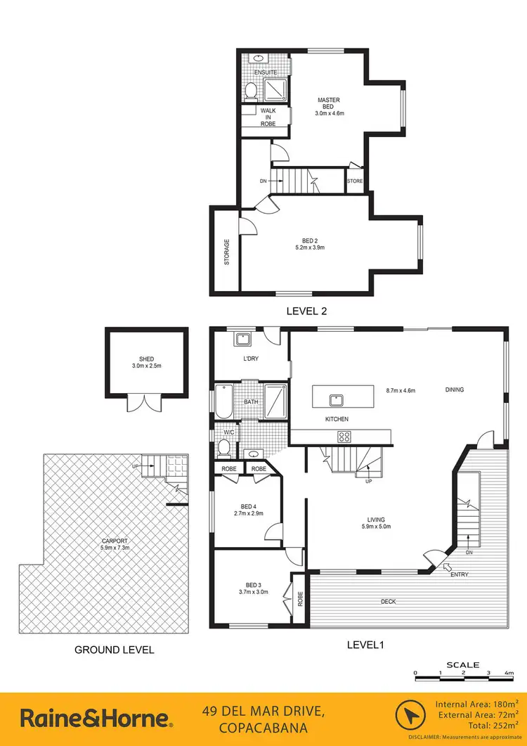 Floorplan of Homely house listing, 49 Del Mar Drive, Copacabana NSW 2251