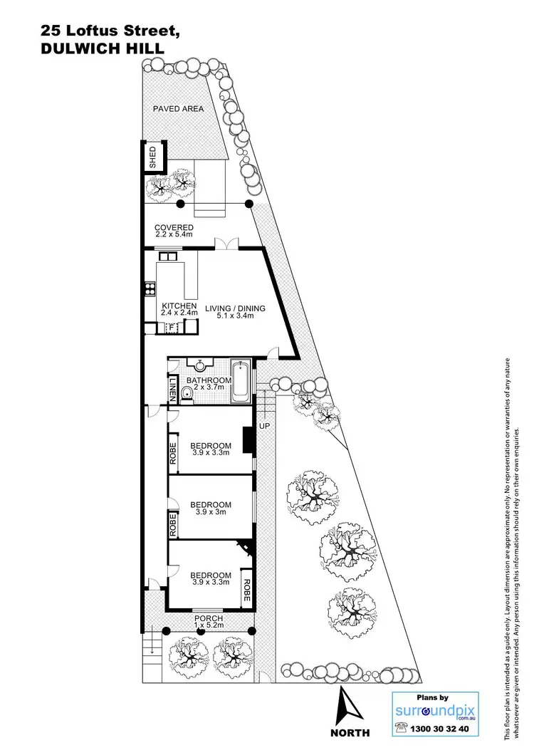 Floorplan of Homely house listing, 25 Loftus Street, Dulwich Hill NSW 2203