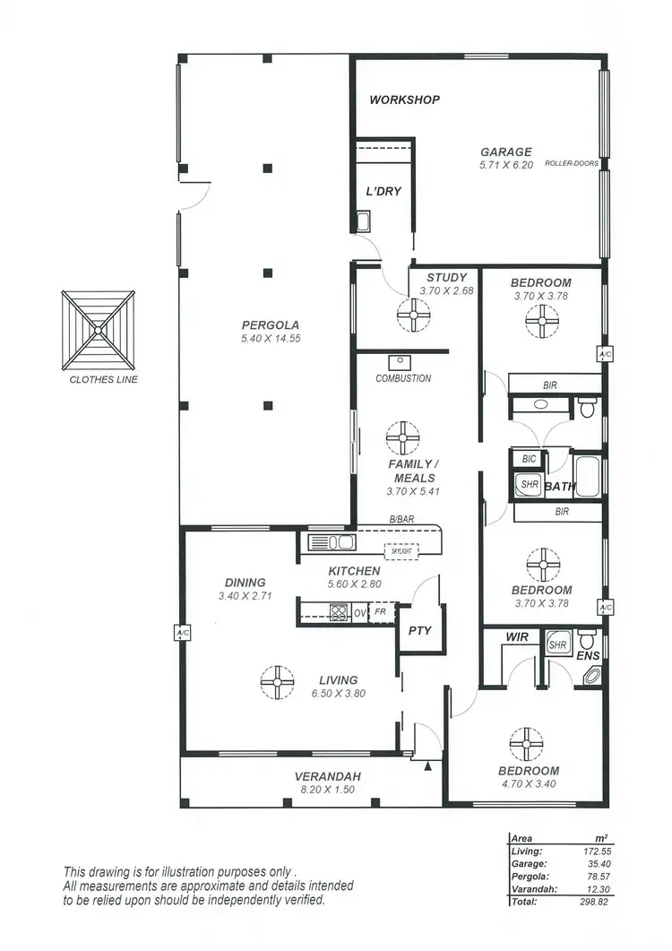 Floorplan of Homely house listing, 502 Main South Road, Old Noarlunga SA 5168