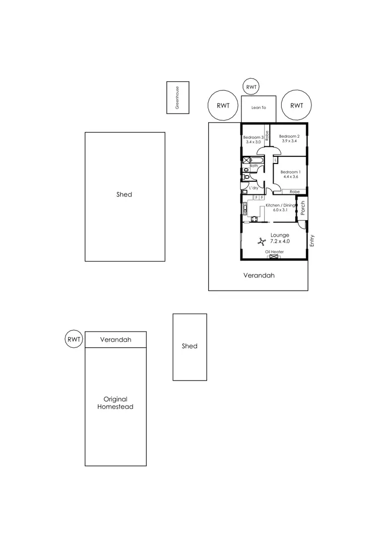 Floorplan of Homely house listing, 2081 Greenhill Road, Carey Gully SA 5144