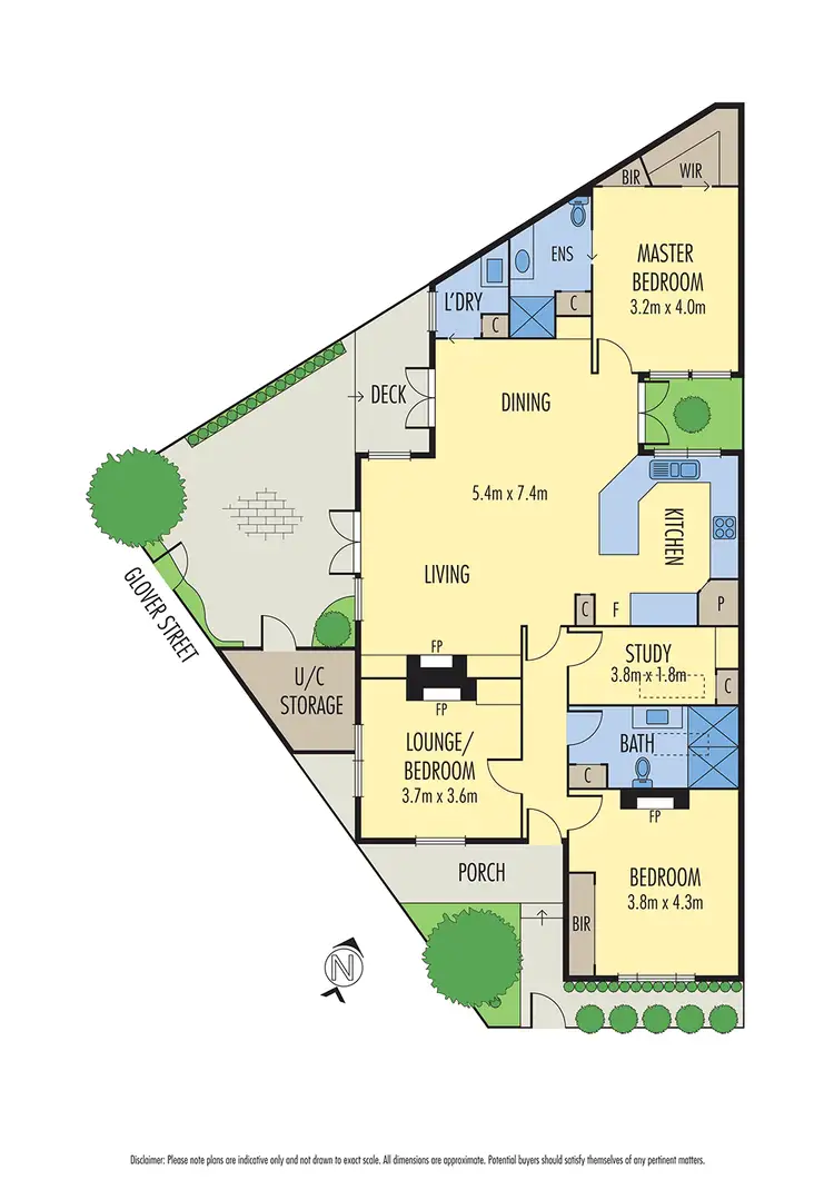 Floorplan of Homely house listing, 32 St Vincent Street, Albert Park VIC 3206