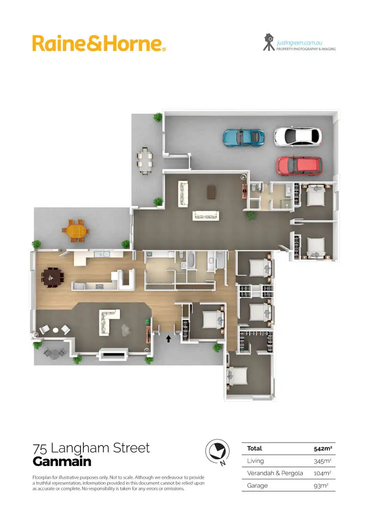 Floorplan of Homely house listing, 75 Langham Street, Ganmain NSW 2702