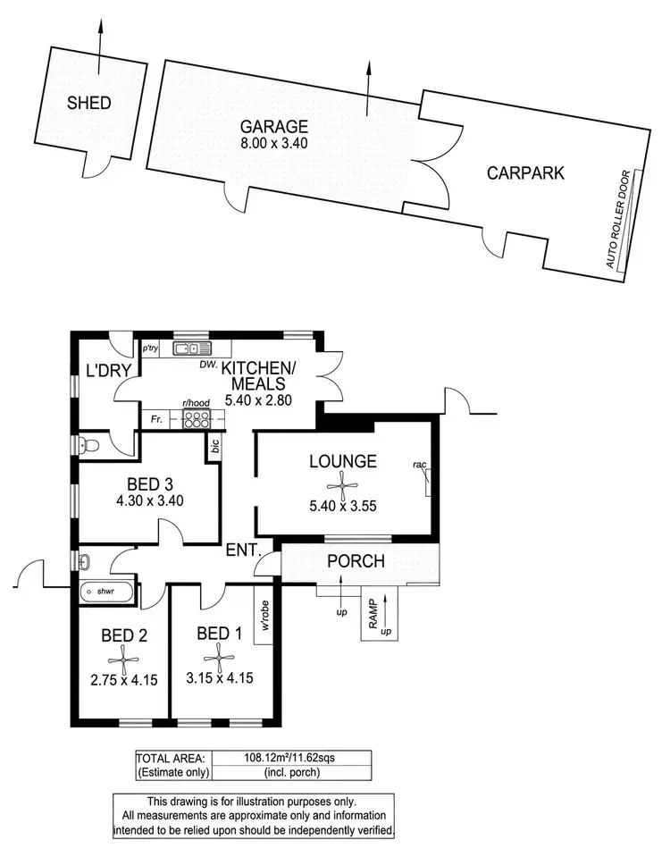 Floorplan of Homely house listing, 2 Masters Avenue, Oaklands Park SA 5046
