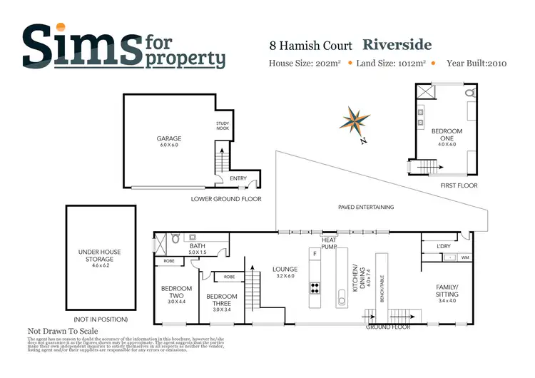 Floorplan of Homely house listing, 8 Hamish Court, Riverside TAS 7250