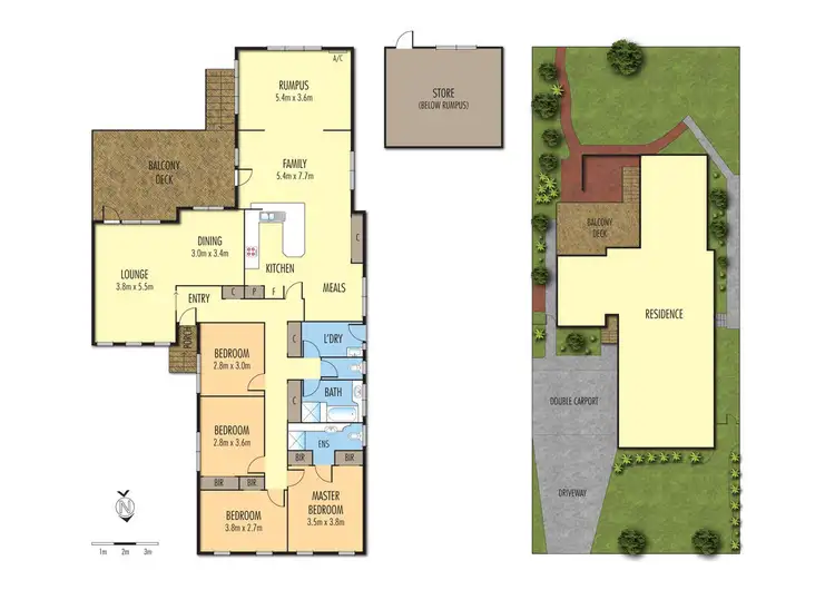 Floorplan of Homely house listing, 66 Canopus Drive, Doncaster East VIC 3109