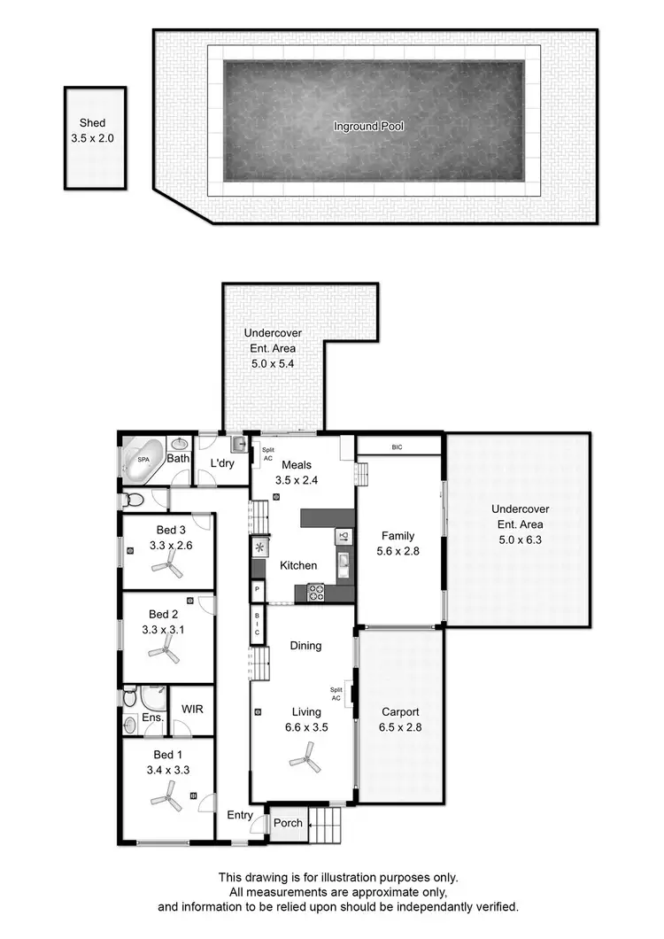 Floorplan of Homely house listing, 13 Brian Terrace, Morphett Vale SA 5162