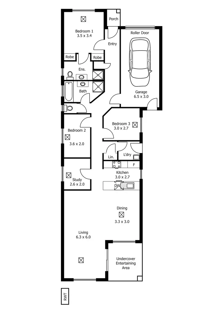 Floorplan of Homely house listing, Address available on request