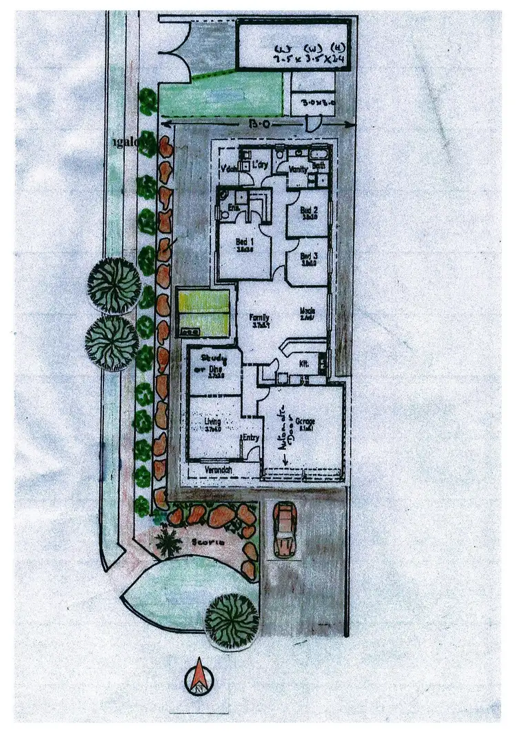 Floorplan of Homely house listing, 20 Gordini Crescent, Holden Hill SA 5088