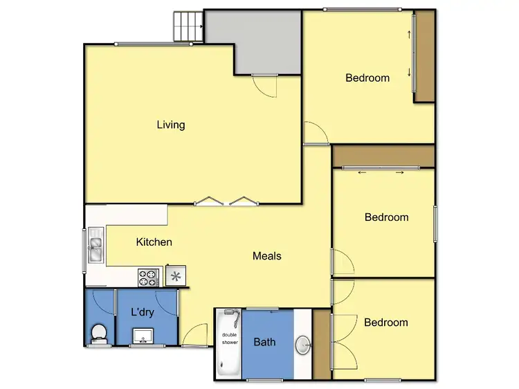 Floorplan of Homely house listing, 2 Tilly Court, Newcomb VIC 3219