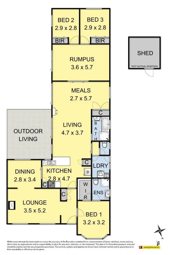 Floorplan of Homely house listing, 37 Minogue Crescent, Hoppers Crossing VIC 3029
