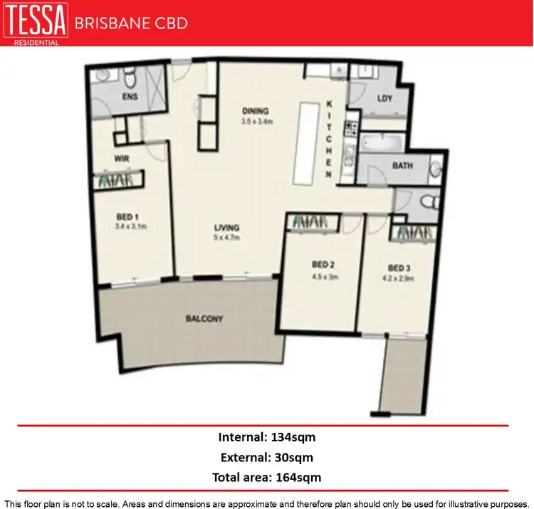 Floorplan of Homely apartment listing, 305/82 Boundary Street, Brisbane City QLD 4000