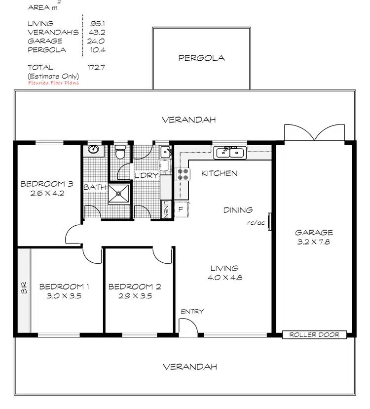 Floorplan of Homely house listing, 20 Heinicke Avenue, Goolwa South SA 5214