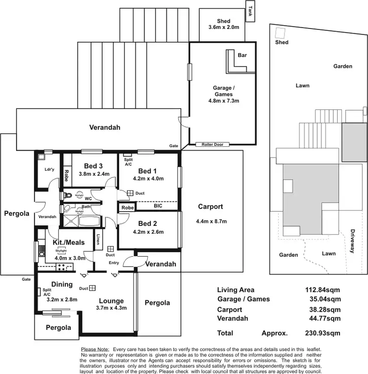 Floorplan of Homely house listing, 475 Nelson Road, Para Hills SA 5096