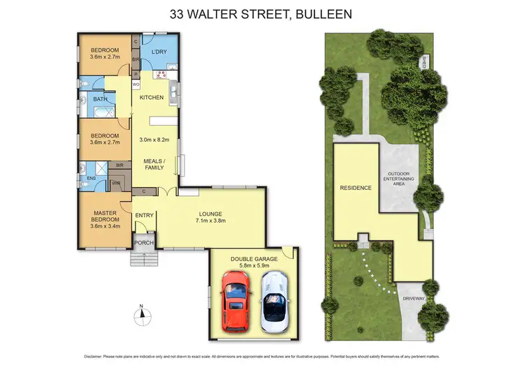 Floorplan of Homely house listing, 33 Walter Street, Bulleen VIC 3105