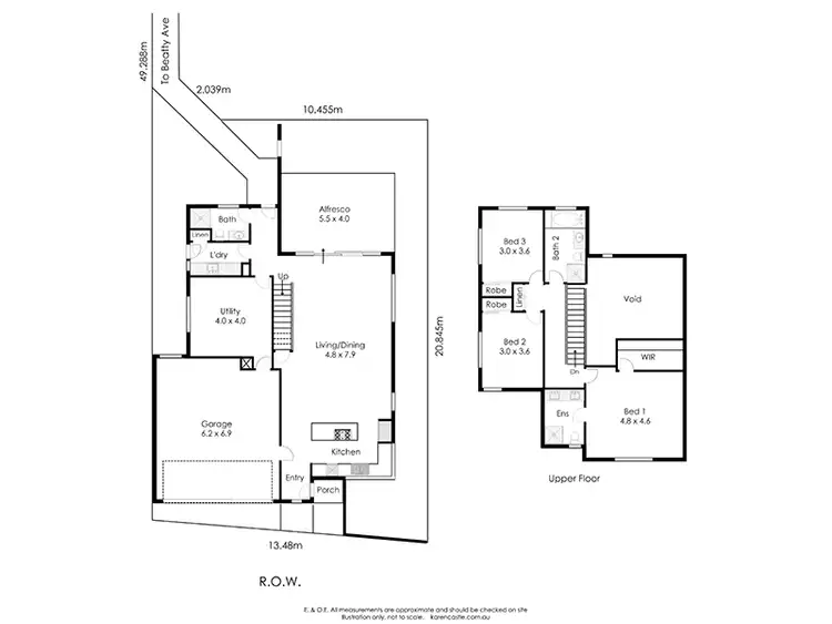 Floorplan of Homely house listing, 50A Beatty Avenue, East Victoria Park WA 6101