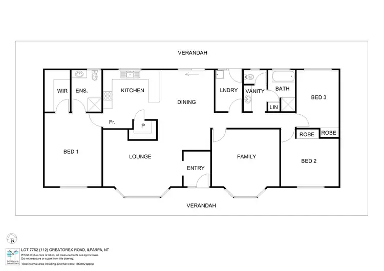 Floorplan of Homely house listing, 112 Greatorex Road, Ilparpa NT 873